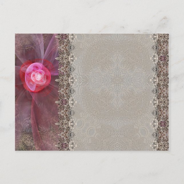 romantikkort för grattisar och inbjudningar vykort (Framsida)