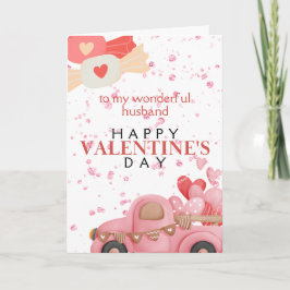 Romantisk Alla hjärtans dag-kort till make Helgkort