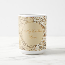 Romantisk, Alla hjärtans dag, Min oändliga kärlek Kaffemugg