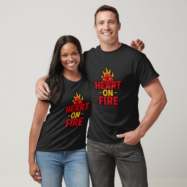 Romantisk Alla hjärtans dag T-shirt (Unisex)