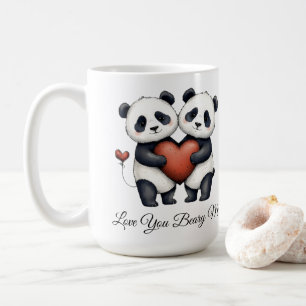 Romantisk Alla hjärtans-dagspresent till henne ell Kaffemugg