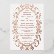 romantisk art nouveau bröllop ro