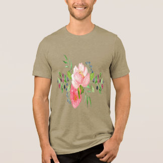 Romantisk bär blomsterkrans t shirt