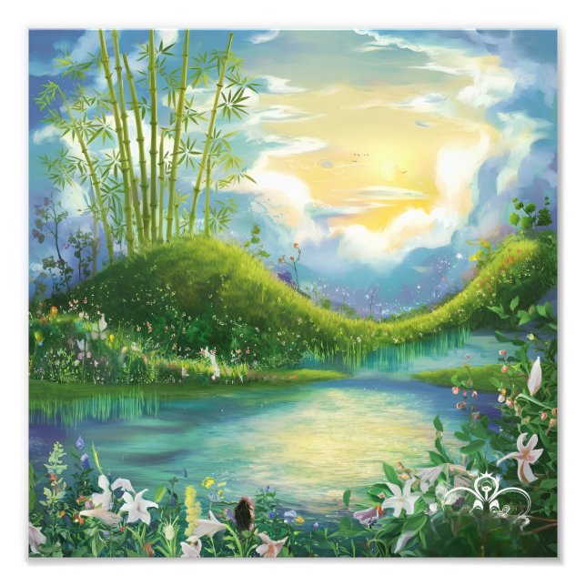 Romantisk Beach Dream: Tro på din egen Poster (Framsidan)