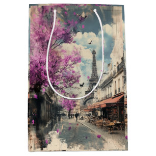 Romantisk bild av PAris med Eiffel torn