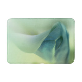 Romantisk blomma i blå tonåringar badrumsmatta