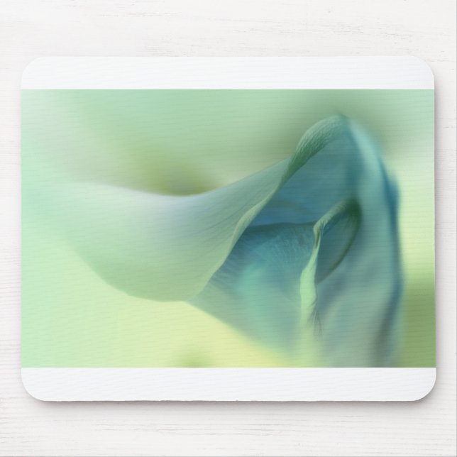 Romantisk blomma i blå tonåringar musmatta (Framsidan)