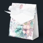 romantisk blommig presentask<br><div class="desc">Mjukt blomster mönster</div>