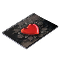 Romantisk Blommigt Heart Valentine Kärlek