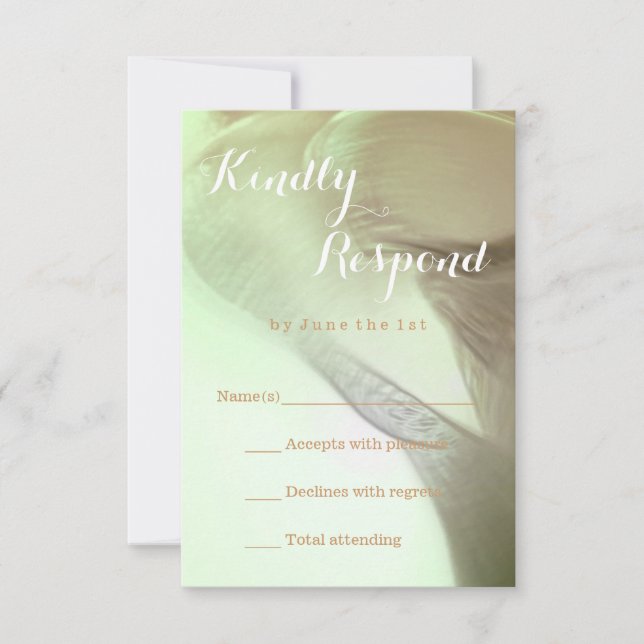 Romantisk blomsterdetaljOSA OSA Kort (Framsida)