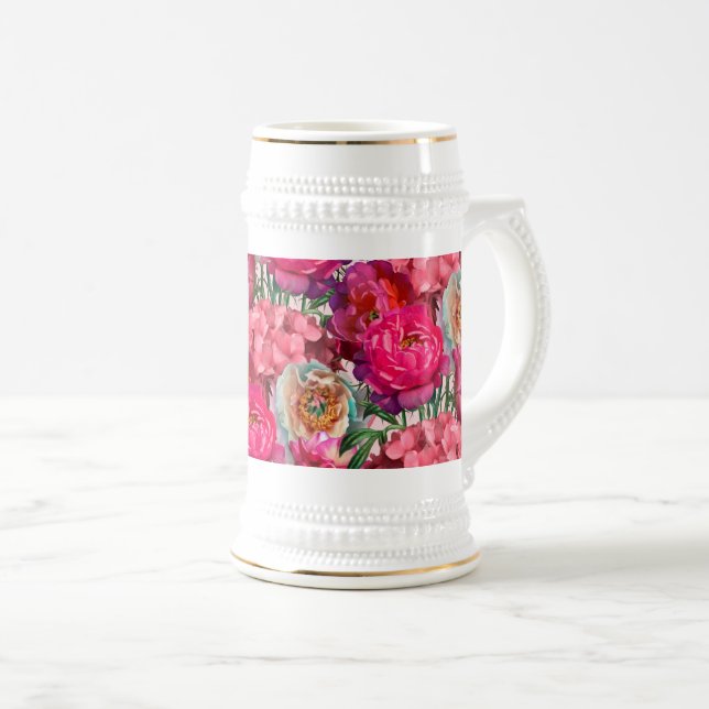Romantisk blomsterträdgård sejdel (Framsida höger)