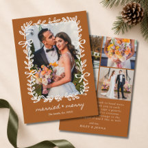 Romantisk Boho Gift & Glädjelig Kransslinga 4 Foto