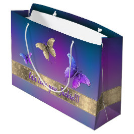 Romantisk Butterfly Blue