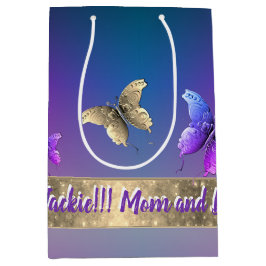 Romantisk Butterfly Blue