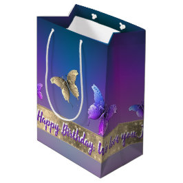 Romantisk Butterfly Blue