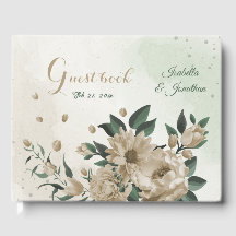 romantisk champagneblommor, grön bröllop