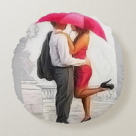 Romantisk chans rund kudde