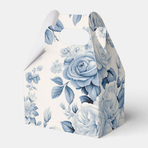 Romantisk Chic Antique Dusty Blue Ro Presentaskar