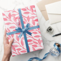 Romantisk Chic Botaniskt Löv Mjuk Rosa