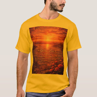 Romantisk Citat Natur Landskapsdesign T Shirt