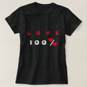 Romantisk damt-shirt t shirt