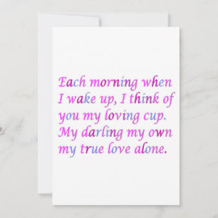 Romantisk dikt för ditt äkta kärlek blandade färg