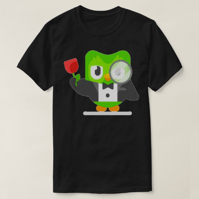Romantisk duolingo t shirt (Design framsida)