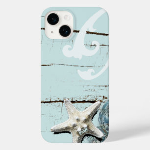 Romantisk Elegant blue Seashell Beach decor