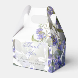 Romantisk Eukalyptus & Lavendel Bröllopspresentlåd Presentaskar