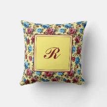 Romantisk färgrik vintage blommönster