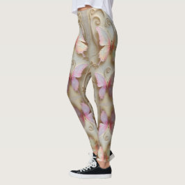 Romantisk fjäril leggings