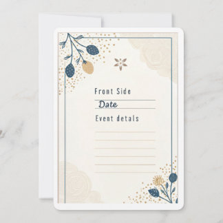 Romantisk födelsedagsinbjudan till honom - Anpassn Inbjudningar