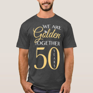Romantisk för Par - 50:e Bröllop-årsdagen T Shirt