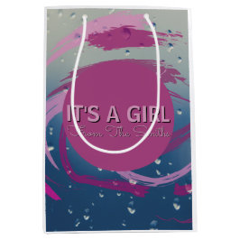 Romantisk Fuchsia & Mjuk Rosa Penseldrag