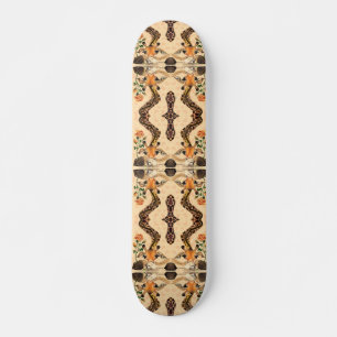Romantisk Giraffe - gentleman - Funny Mini Skateboard Bräda 18,5 Cm
