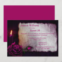 Romantisk gotik Ro & Candle Sweet 16