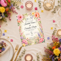 Romantisk Hemlig Trädgårdsblomning Bröllop
