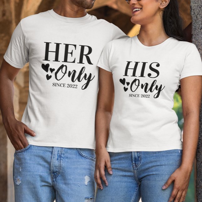 Romantisk hennes enda hedersmåndag Alla hjärtans d T Shirt (Skapare uppladdad)