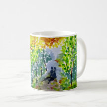 Romantisk inställning av kaffe mugg av Rashmi