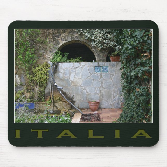 Romantisk Italien mousepad Musmatta (Framsidan)