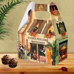 Romantisk italiensk Tack-favoritruta Presentaskar<br><div class="desc">Elegantens favoritbox med en romantisk italiensk scen med hotell och restaurang. Vacker för alla firande på italienska eller stil i Medelhavsområdet eller för restaurang eller bageri. Bra konst av ©Anne Vis.</div>