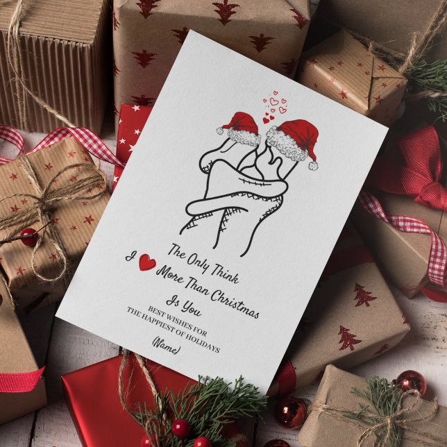 Romantisk julkort  kärlek jul (Skapare uppladdad)