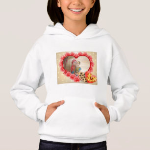 Romantisk Kärlek Heart Art-utskrift Tröja