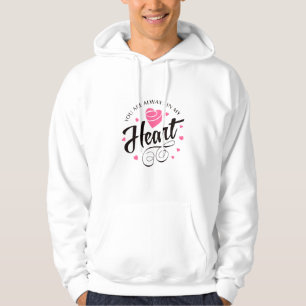 Romantisk Kärlek Hjärtat Hoodie