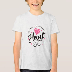 Romantisk Kärlek Hjärtat T Shirt