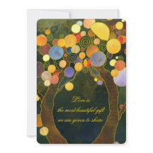 Romantisk Kärlek Träd utanför Bröllop