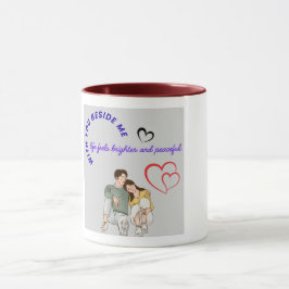 Romantisk Kärleksmugg Design Mugg