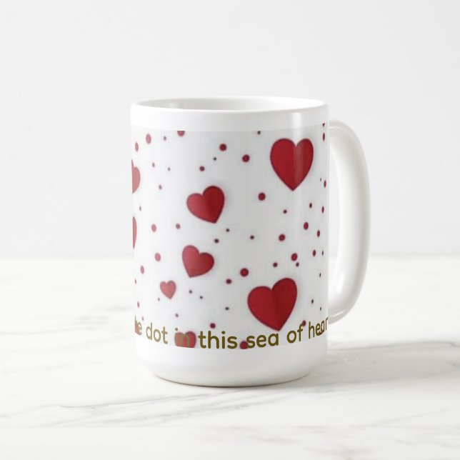 Romantisk Kärleksmugg Kaffemugg (Framsida höger)