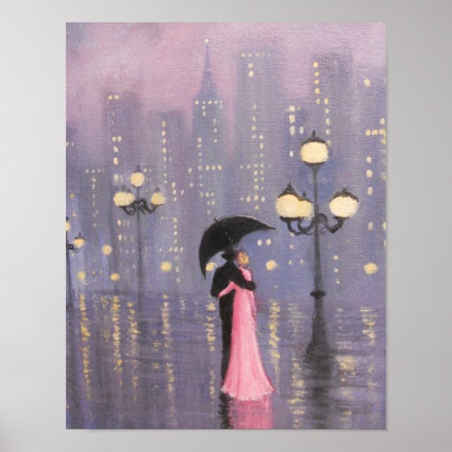 Romantisk kväll, Poster (Framsidan)