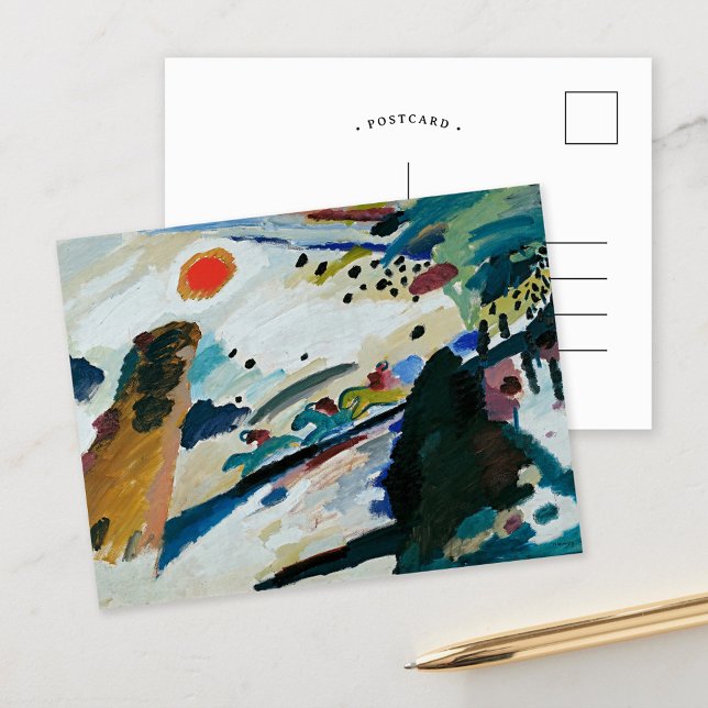 Romantisk landskap | Kandinsky Vykort (Skapare uppladdad)